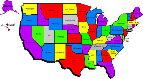 all the states in the us File:map of usa showing state names.png ...